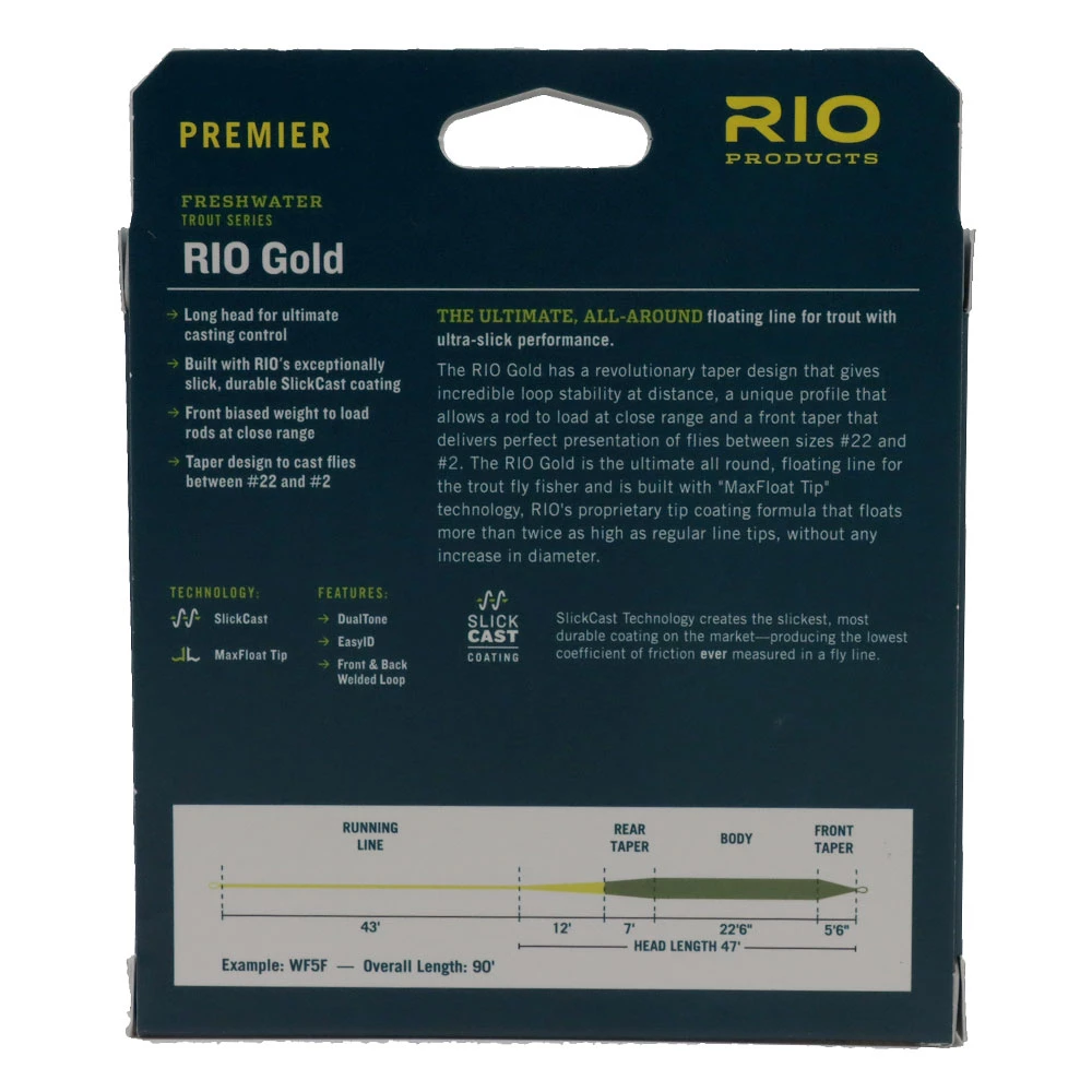 RIO Products RIO Premier Gold Floating Fly Line 5 RIO Products RIO Premier Gold Floating Fly Line - Image 5