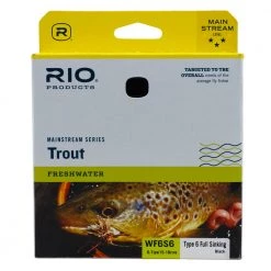 RIO Products RIO Mainstream Type 6 Full Sink Fly Line Black 7 RIO Products RIO Mainstream Type 6 Full Sink Fly Line Black -RIO Products Shop 169889 1 pc
