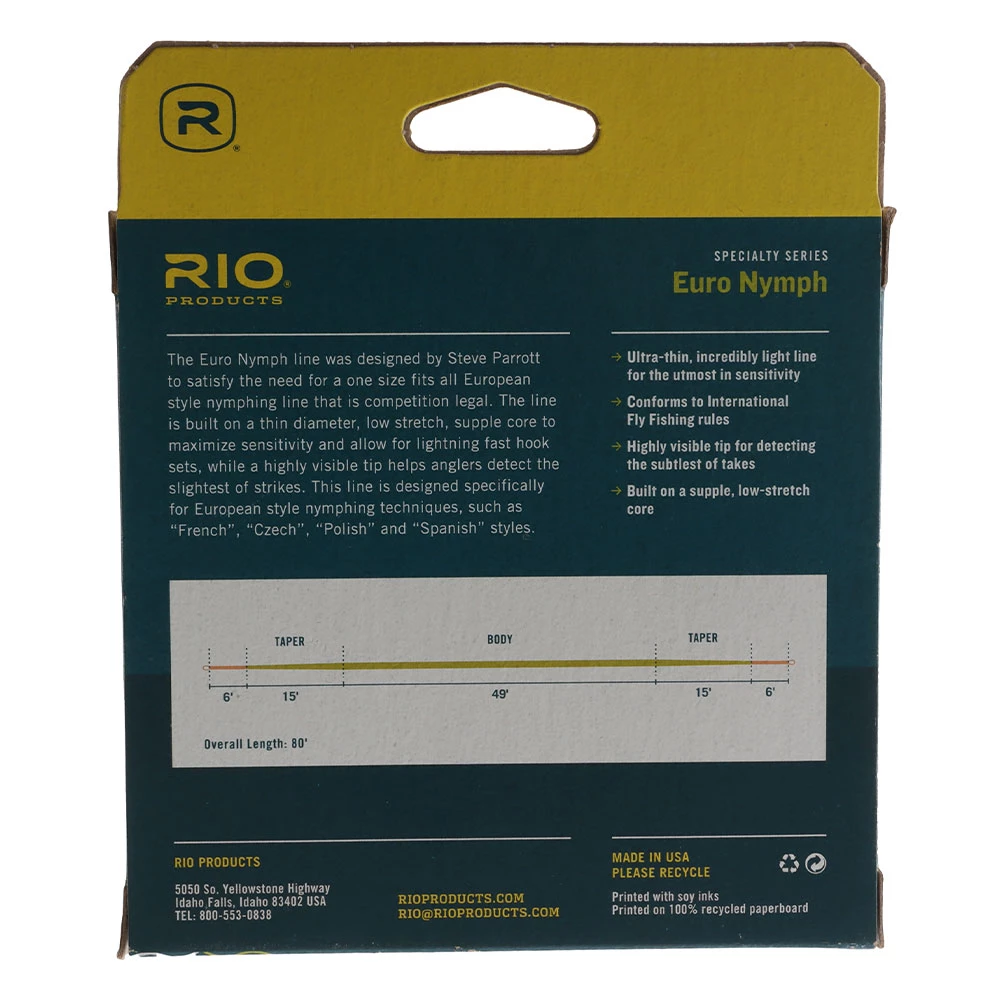 RIO Products RIO FIPS Euro Nymph Fly Line 24.4m 2 RIO Products RIO FIPS Euro Nymph Fly Line 24.4m - Image 2