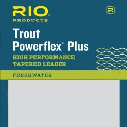 RIO Products RIO Powerflex Plus Tapered Leader 9ft Qty 2