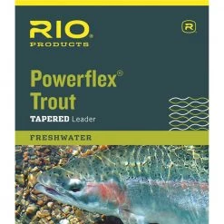 RIO Products RIO Powerflex Knotless Tapered Leader 9ft 6X 3.4lb