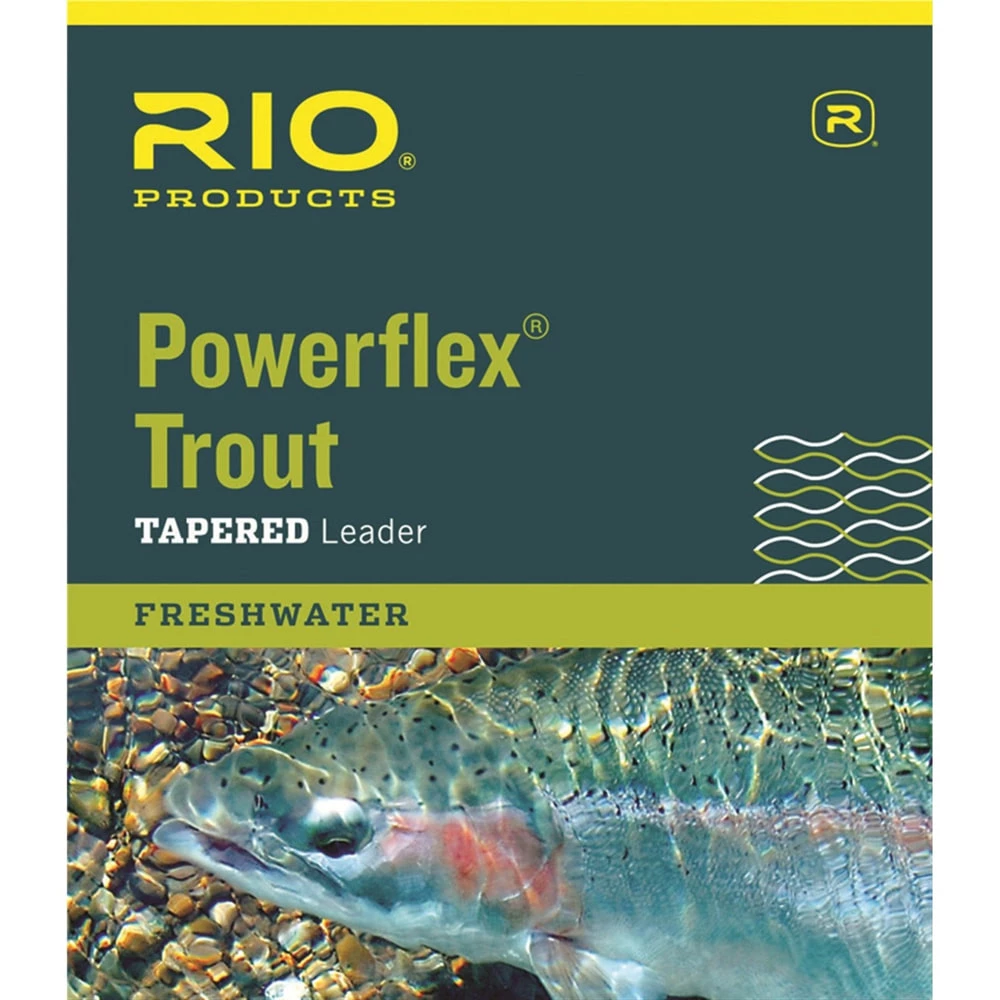 RIO Products RIO Powerflex Knotless Tapered Leader 12ft 6X 3.4lb 1 RIO Products RIO Powerflex Knotless Tapered Leader 12ft 6X 3.4lb