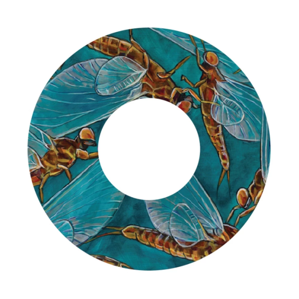 Redington ID 7/8/9 Reel Decal Mayflies - Udesen 1 Redington ID 7/8/9 Reel Decal Mayflies - Udesen
