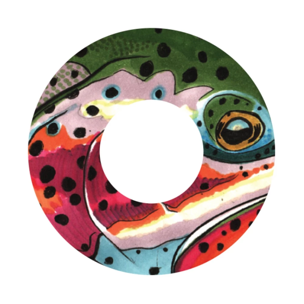 Redington ID 5/6 Reel Decal Rainbow - K.C. Badger 1 Redington ID 5/6 Reel Decal Rainbow - K.C. Badger