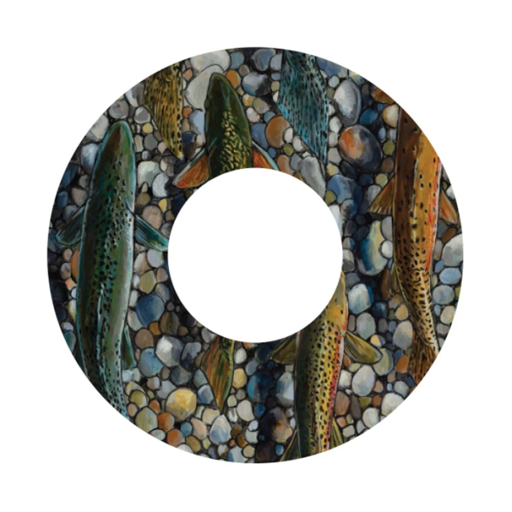 Redington ID 7/8/9 Reel Decal Trout Dream - Udesen 1 Redington ID 7/8/9 Reel Decal Trout Dream - Udesen