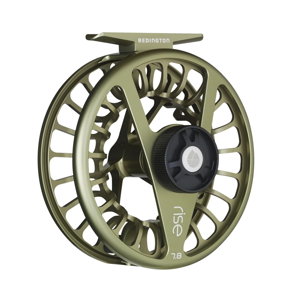 Redington Rise III 7/8 Fly Reel Olive 1 Redington Rise III 7/8 Fly Reel Olive